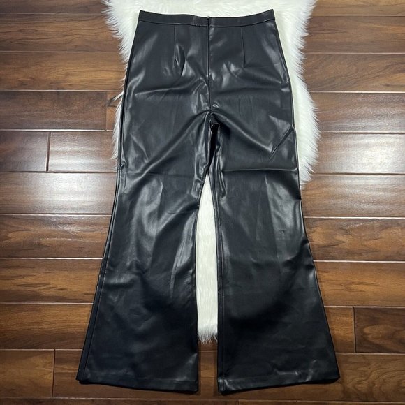 Anthropologie Black Flare Pants - Picture 7 of 10